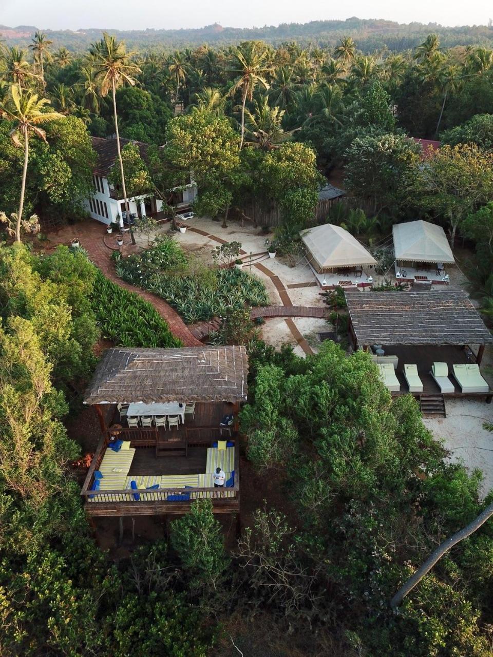 Saffronstays Stella Maris - Luxury Beach Front Villa Near Redi Beach Querim Exterior foto